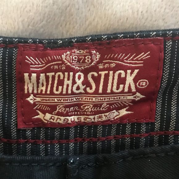 New! MATCH & MATCHSTICK Men's size 40 Chino Shorts Flat Front Dark Blue NWT - Picture 3 of 10
